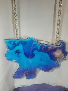 Rare - My Little Pony Shaped Iridescent Crossbody Bag